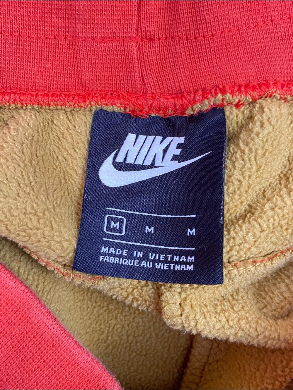 Nike Sportswear Polar Fleece Pants Women's Size M Jogger Athletic Color Block - Picture 3 of 8